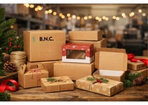 Image de boîtes pour Noël