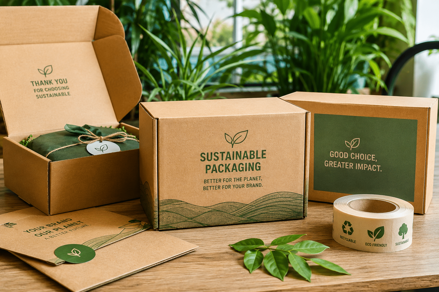 sustainable packaging boxes